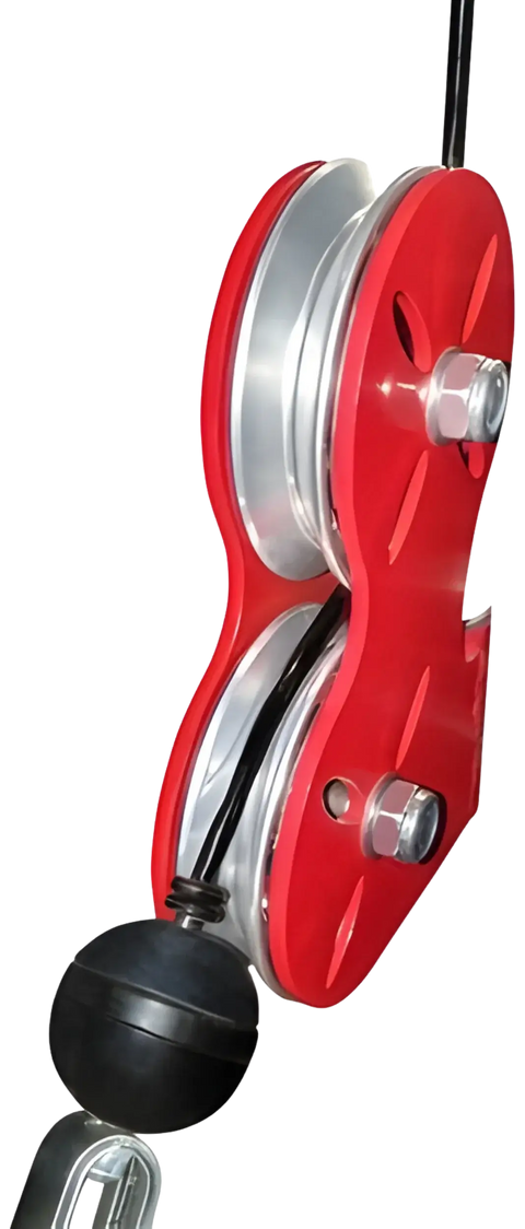 French Fitness FF-DS-HR-APU Aluminum Pulley Upgrade - Close-Up View