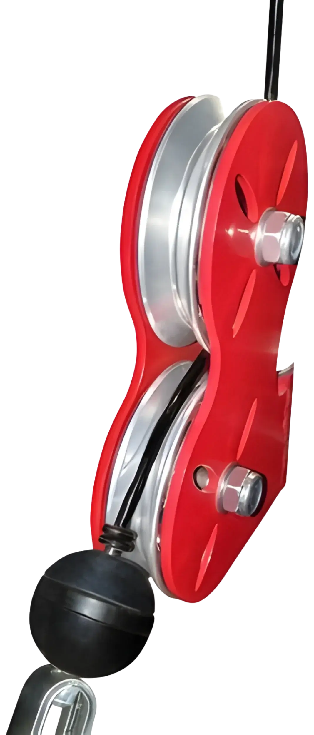 French Fitness FF-DS-LR-APU Aluminum Pulley Upgrade - Close-Up View