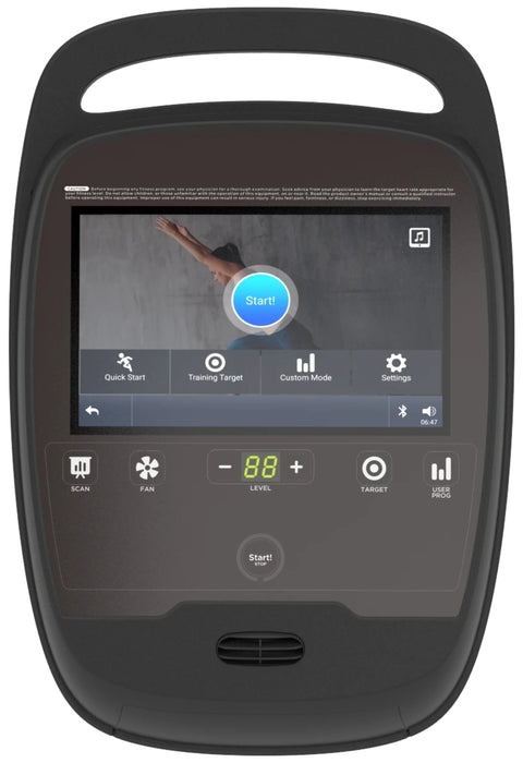 French Fitness E420T Elliptical w/10" Touch Console (New)