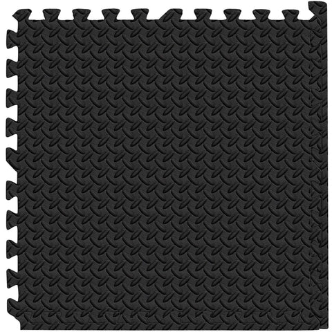 French Fitness - 24" x 24" Eva Interlocking Tiles (New) - Side View