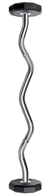 French Fitness EZ Curl Urethane Barbell Bar Set of 5 (20-60 lbs) (New)