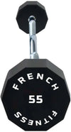 French Fitness EZ Curl Urethane Barbell 55 lbs - Single (New) Image 2