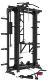 French Fitness Folding Cable Power Rack / Cage - Black (New)