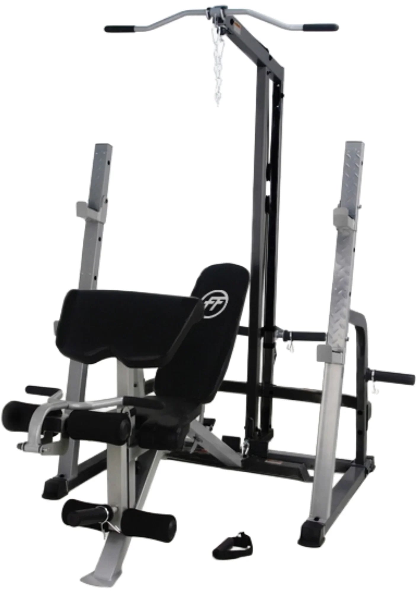 French Fitness FL3 Freightweight Lat & Olympic Bench Gym (New)