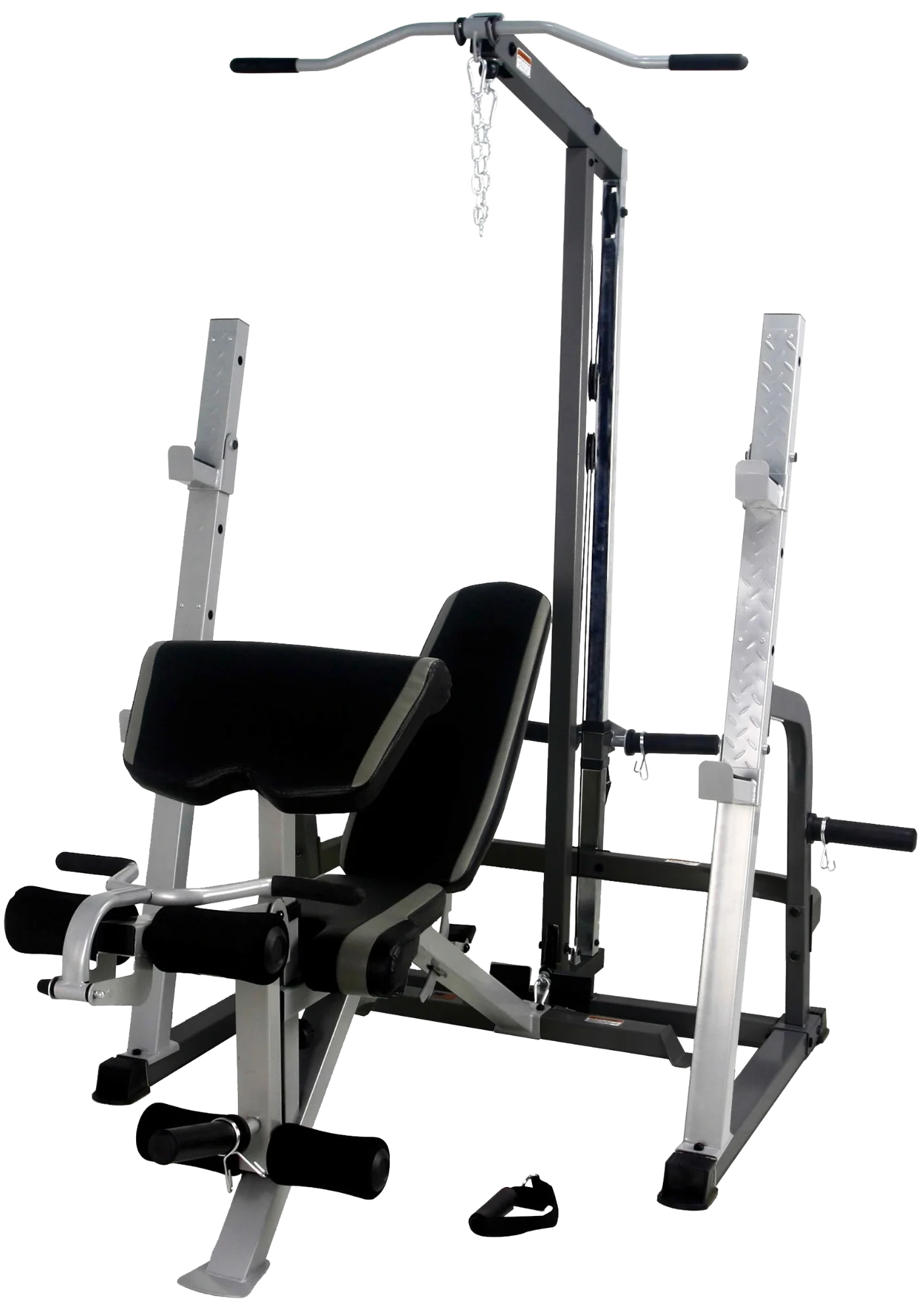 French Fitness FL3 Freightweight Lat & Olympic Bench Gym (New)