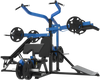 French Fitness FL70 Freeweight Leverage Gym System (New)