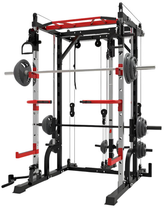 French Fitness FSR10 Multi Cable Functional Smith Rack Machine (New)