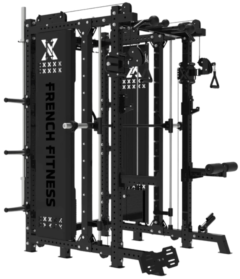 French Fitness FSR100 Commercial Functional Smith Rack System (New)