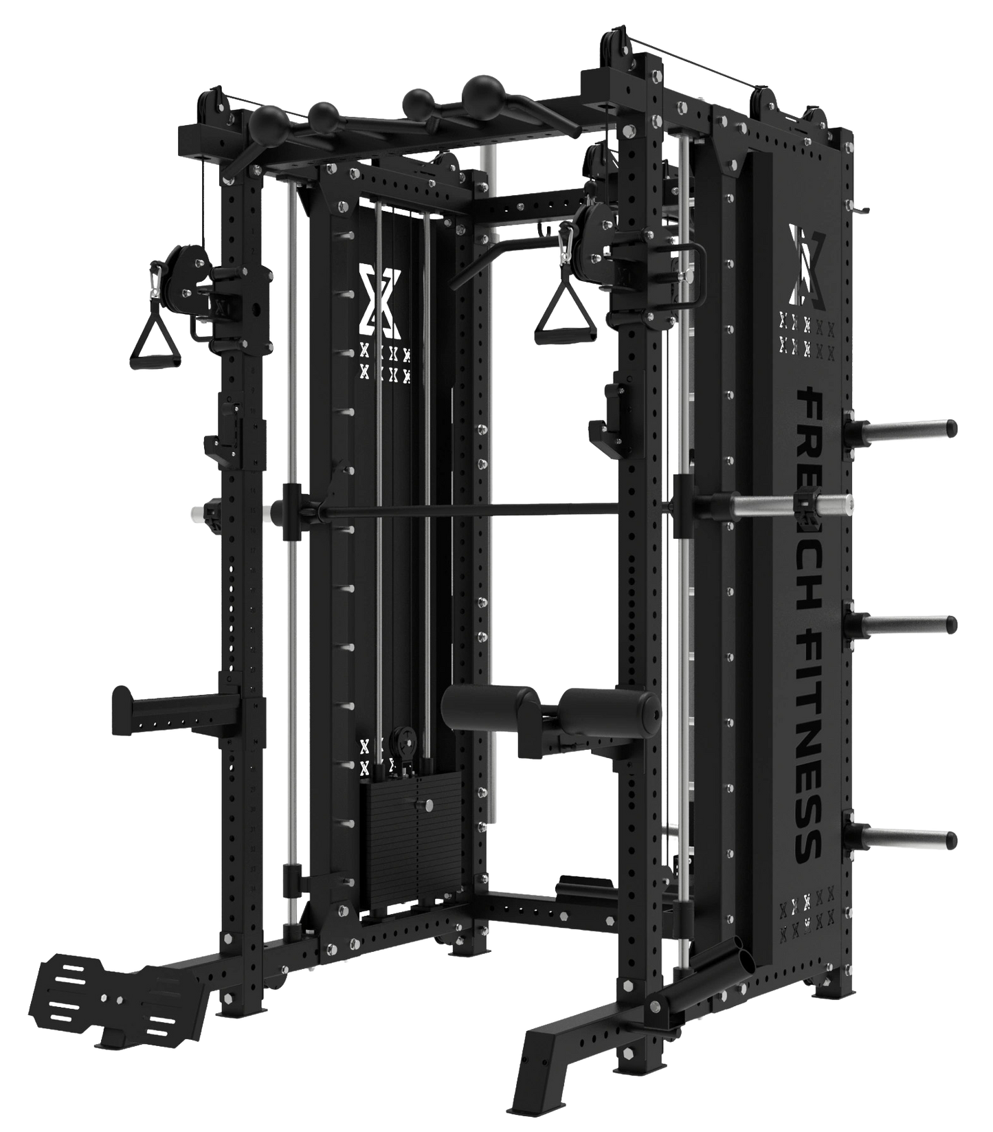 French Fitness FSR100 Commercial Functional Smith Rack System (New)