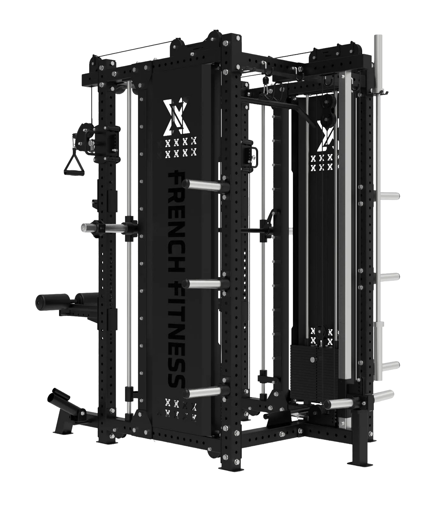 French Fitness FSR100 Commercial Functional Smith Rack System (New)