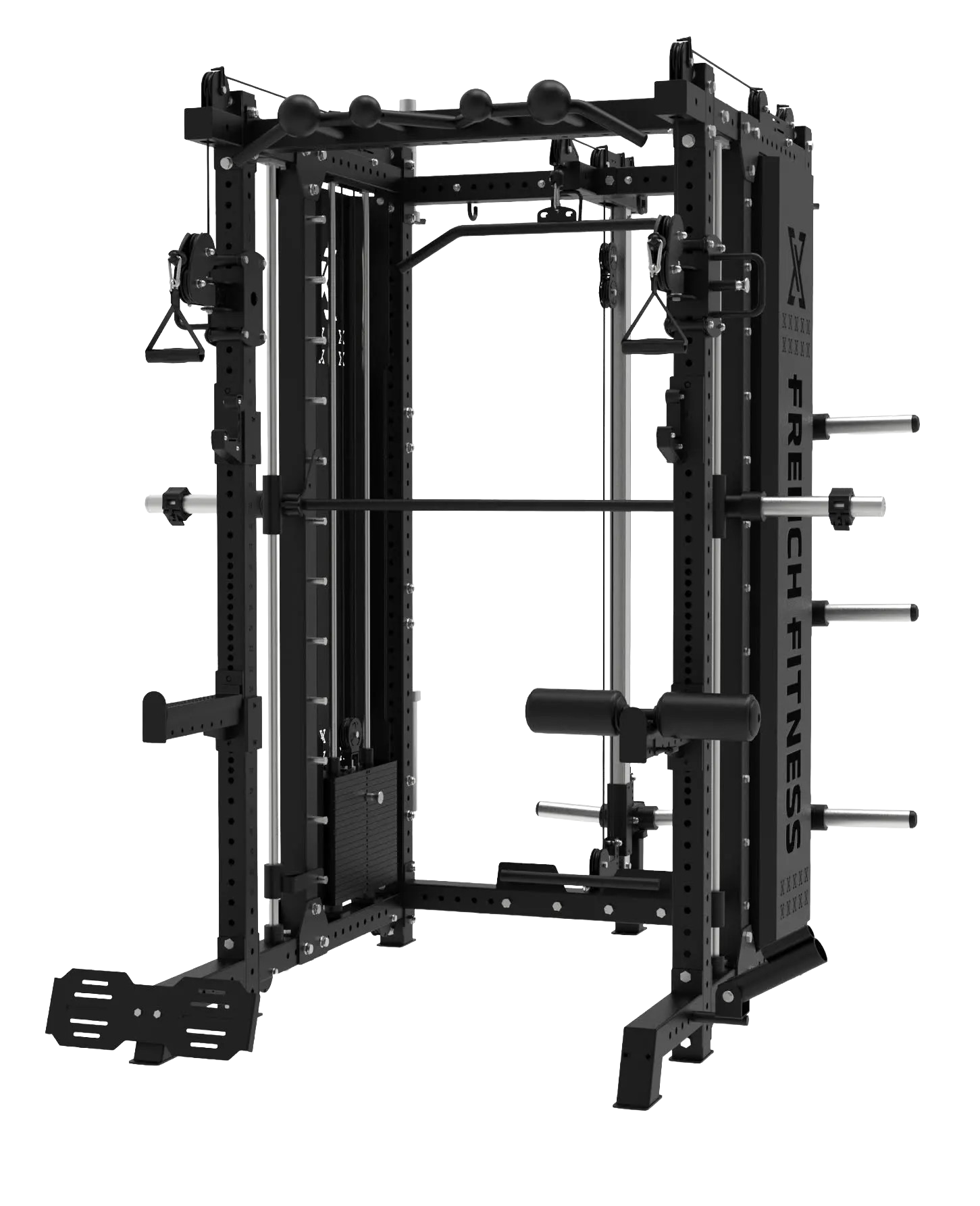 French Fitness FSR100 Commercial Functional Smith Rack System (New)