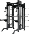 French Fitness FSR40 Commercial Functional Smith & Squat Power Cage - 83" Tall (New) Image