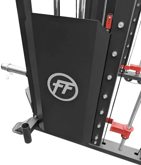 French Fitness FSR50 Dual Cable & Smith Rack Home Gym (New)