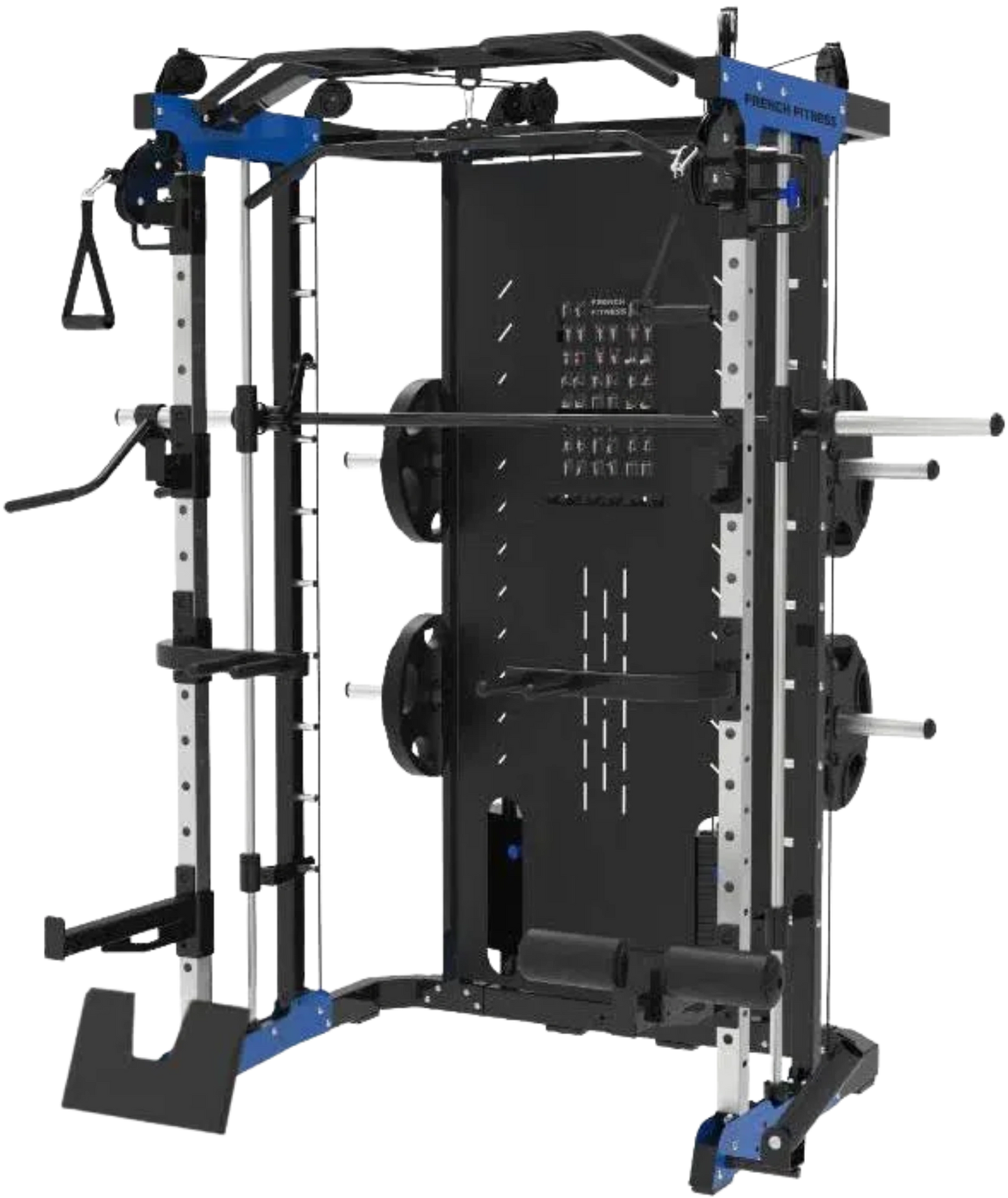 French Fitness FSR60 Smith, Cable, Squat Rack Gym Machine (New)
