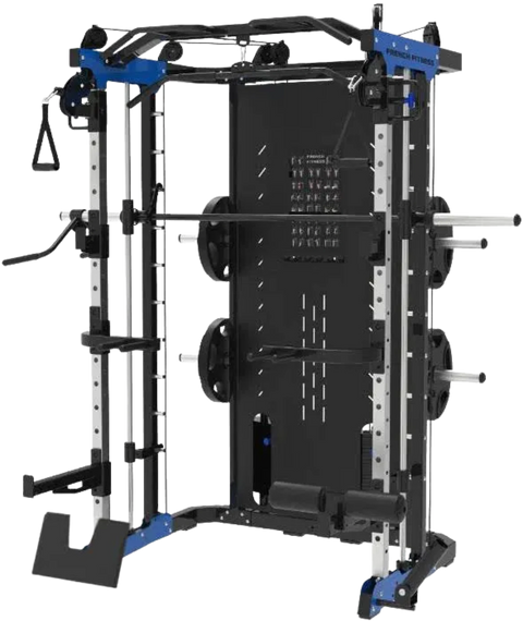 French Fitness FSR60 Smith, Cable, Squat Rack Gym Machine (New)