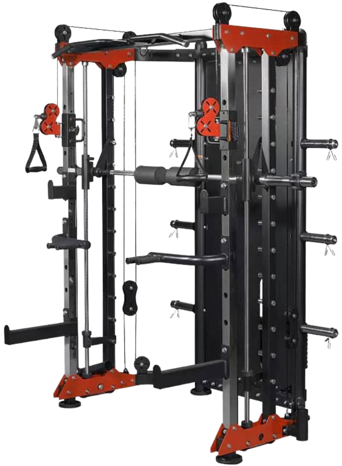 French Fitness FSR80 Functional Trainer Smith & Rack Gym System (New)