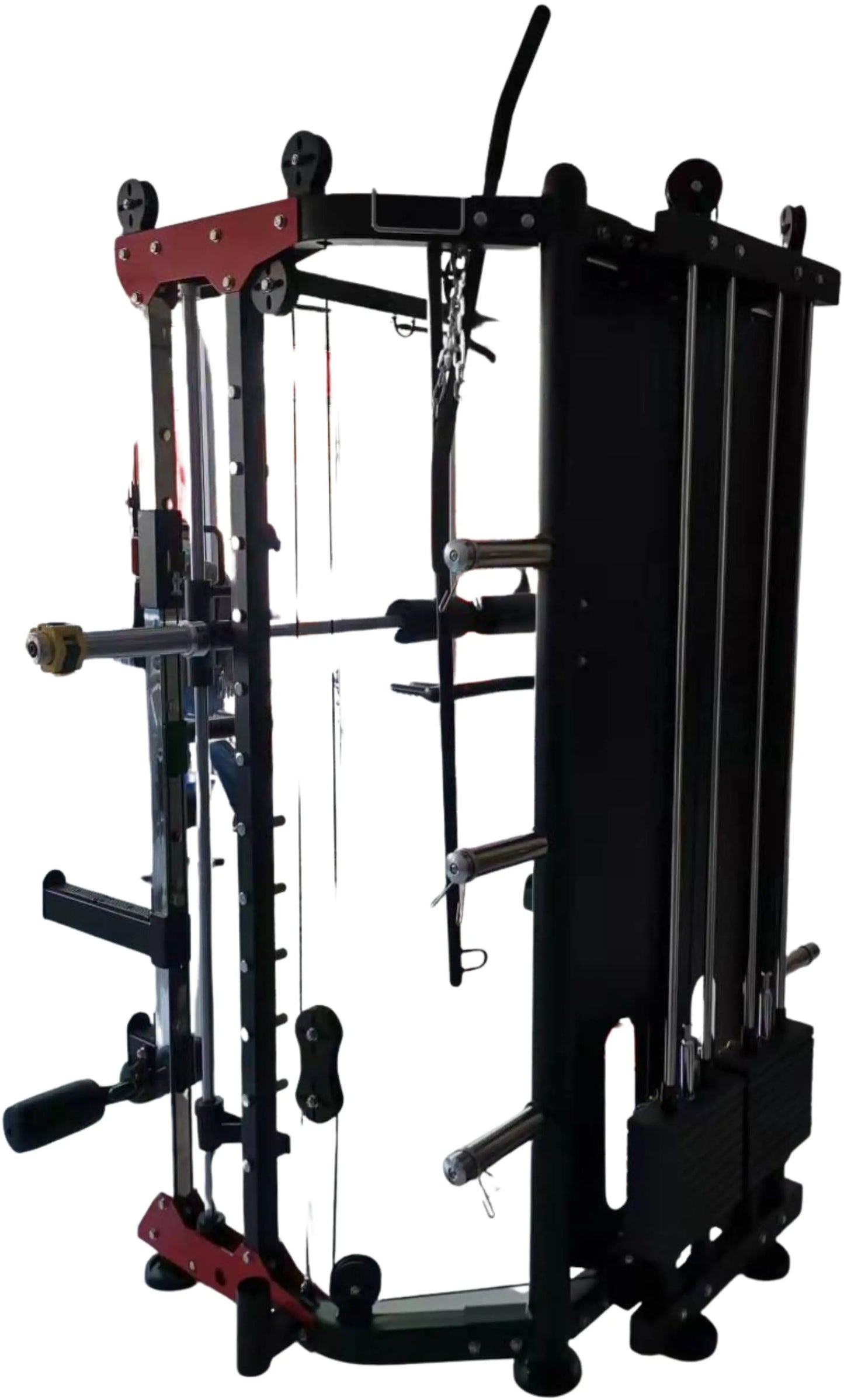 French Fitness FSR80 Functional Trainer Smith & Rack Gym System (New)