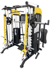 French Fitness FSR90 Functional Trainer Smith & Squat Rack Machine (New)