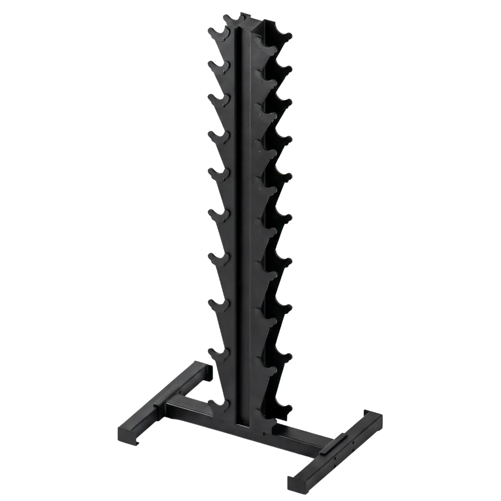 Angled Rack Dumbbells French Fitness Free Standing Vertical Dumbbell Rack for 5-50 lbs