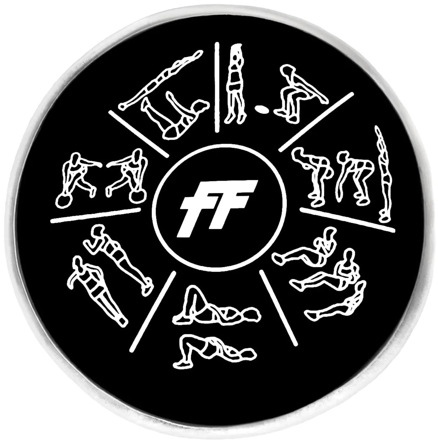 French Fitness 15 lb Free Weight Sandbag Bell (New)