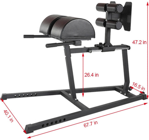 French Fitness GHD Glute Ham Developer Roman Chair (New)