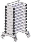 French Fitness Glute Ham Roller Storage Rack (New)
