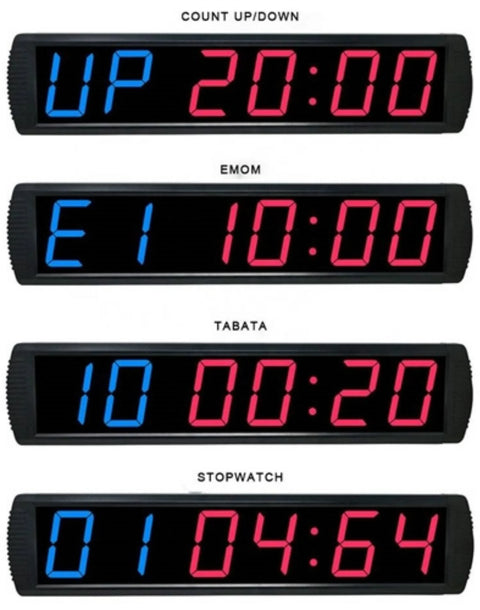 French Fitness FF-GT10 Gym Timer w/Remote (New)