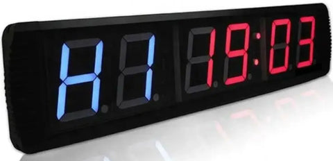 French Fitness FF-GT10S Gym Timer w/Stand & Remote (New)