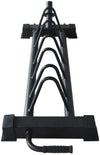 French Fitness Horizontal Bumper Plate Storage Rack (New)