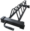 French Fitness Horizontal Bumper Plate Storage Rack (New)