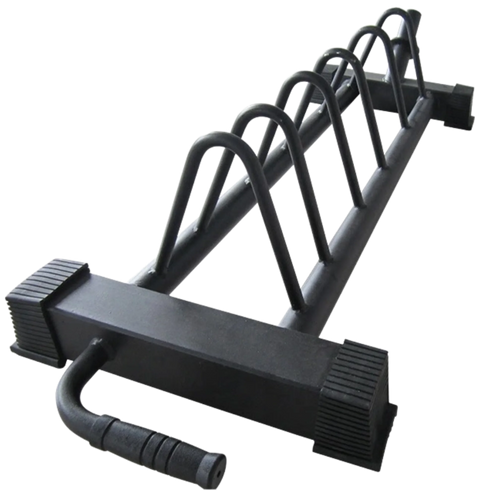 French Fitness Horizontal Bumper Plate Storage Rack (New)