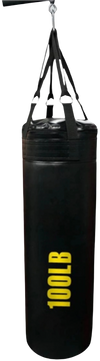 French Fitness Heavy Punching Bag, 100 lb (New)