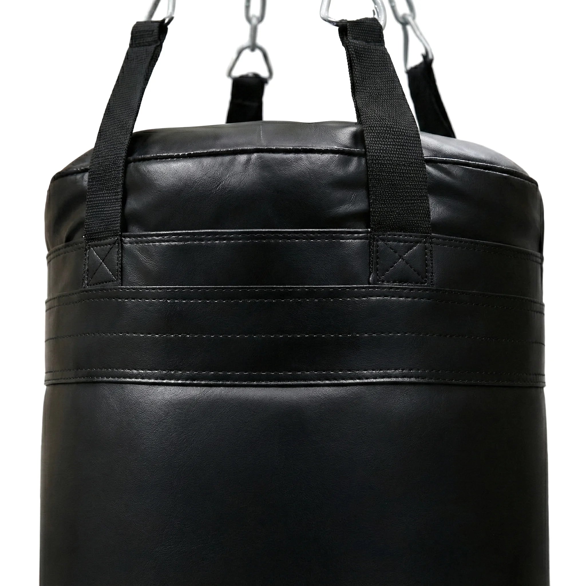 French Fitness 47" Heavy Punching Bag, 100 lb - Details Close Up View
