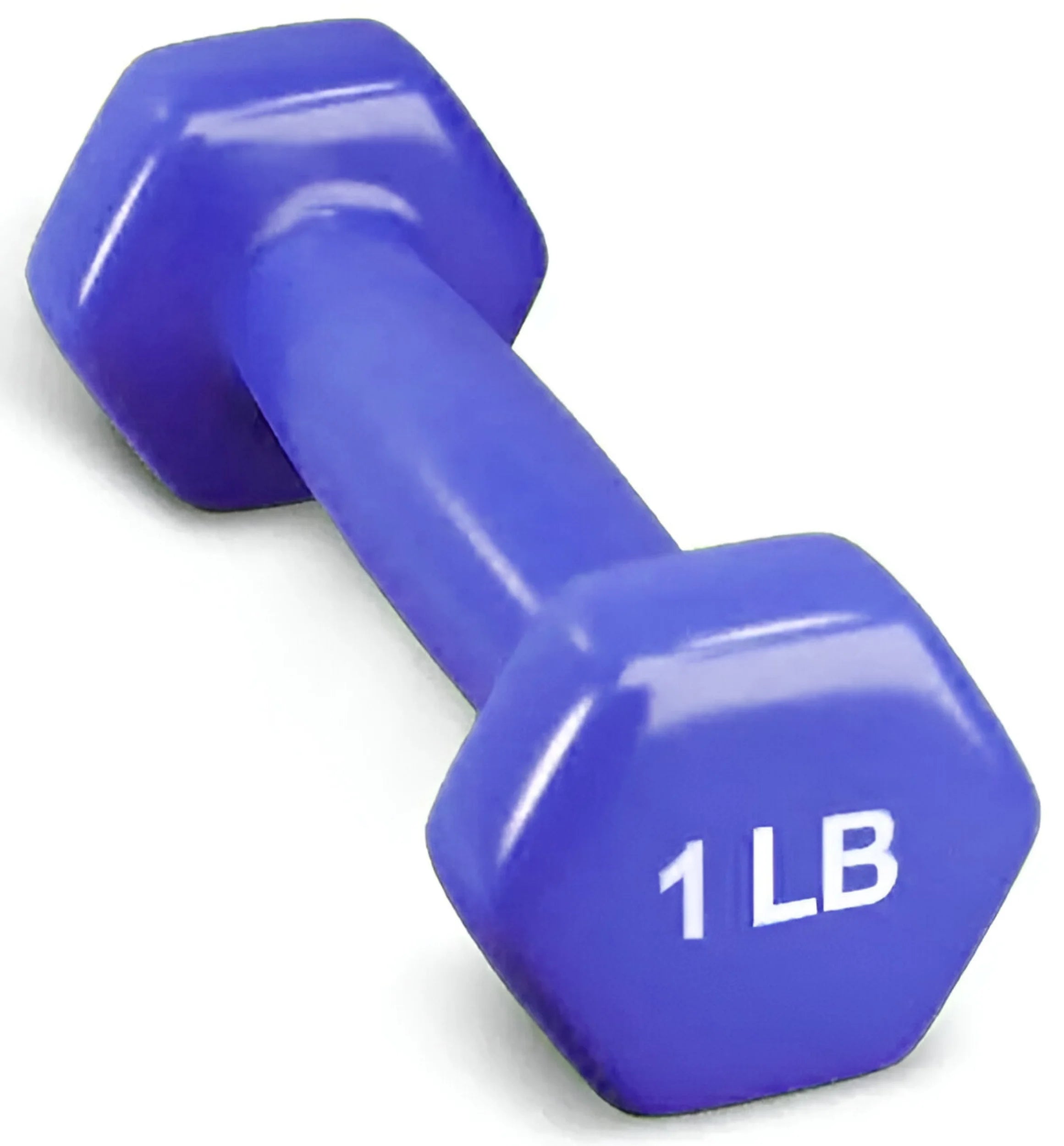 Colorful Hex Vinyl 48 Pair Dumbbell Set w/ GDR500 Rack French Fitness (Dumbells) with Body-Solid (Dumbell Rack) - Angled VIew