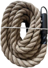 French Fitness Jute Climbing Rope 1.5 in x 30 ft (New)