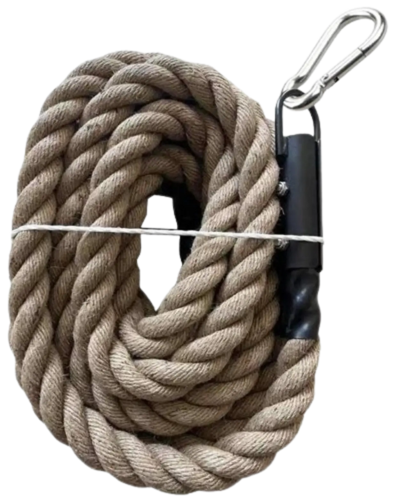 French Fitness Jute Tow Rope 1.5 in x 30 ft (New) Image