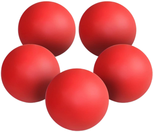 French Fitness Lacrosse Ball Set of 5 (New)
