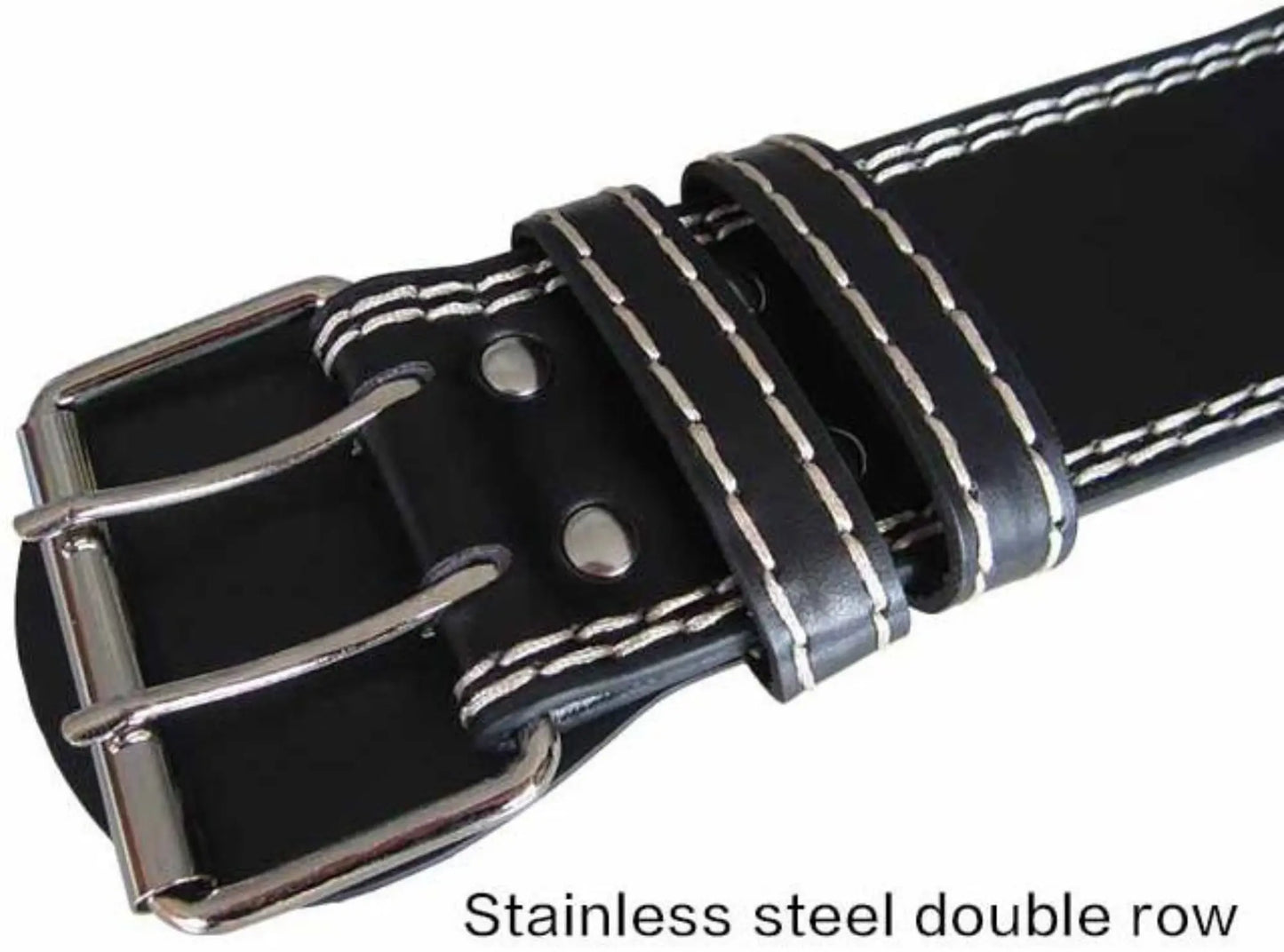 French Fitness Leather Weight Lifting Belt (New)