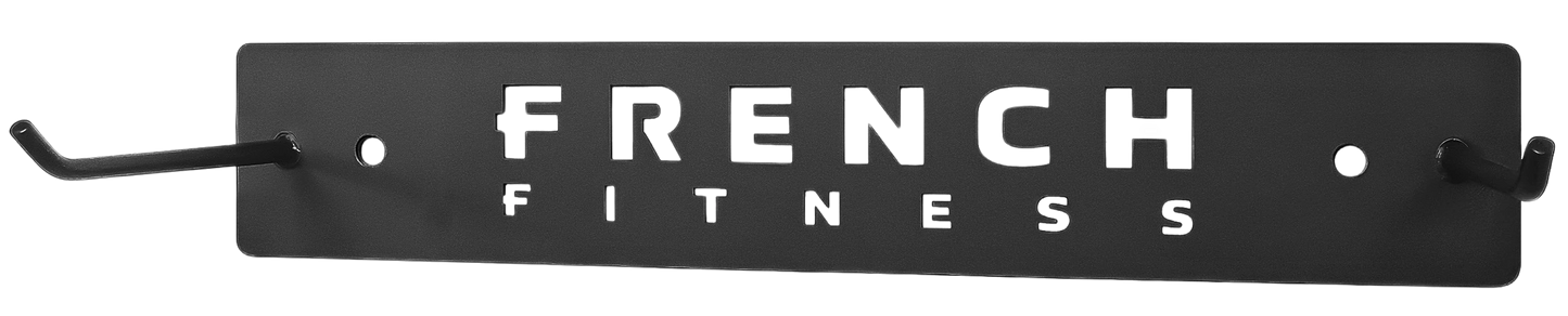 French Fitness Mat Hanger Wall Mounted Rack (New)