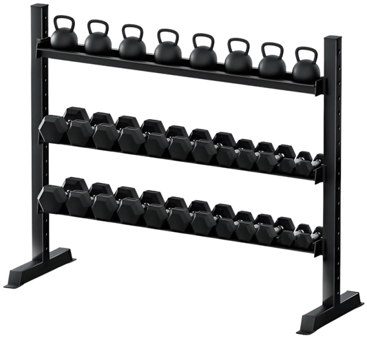 French Fitness Monster Universal Storage System FF-MSS-123 - Angled View