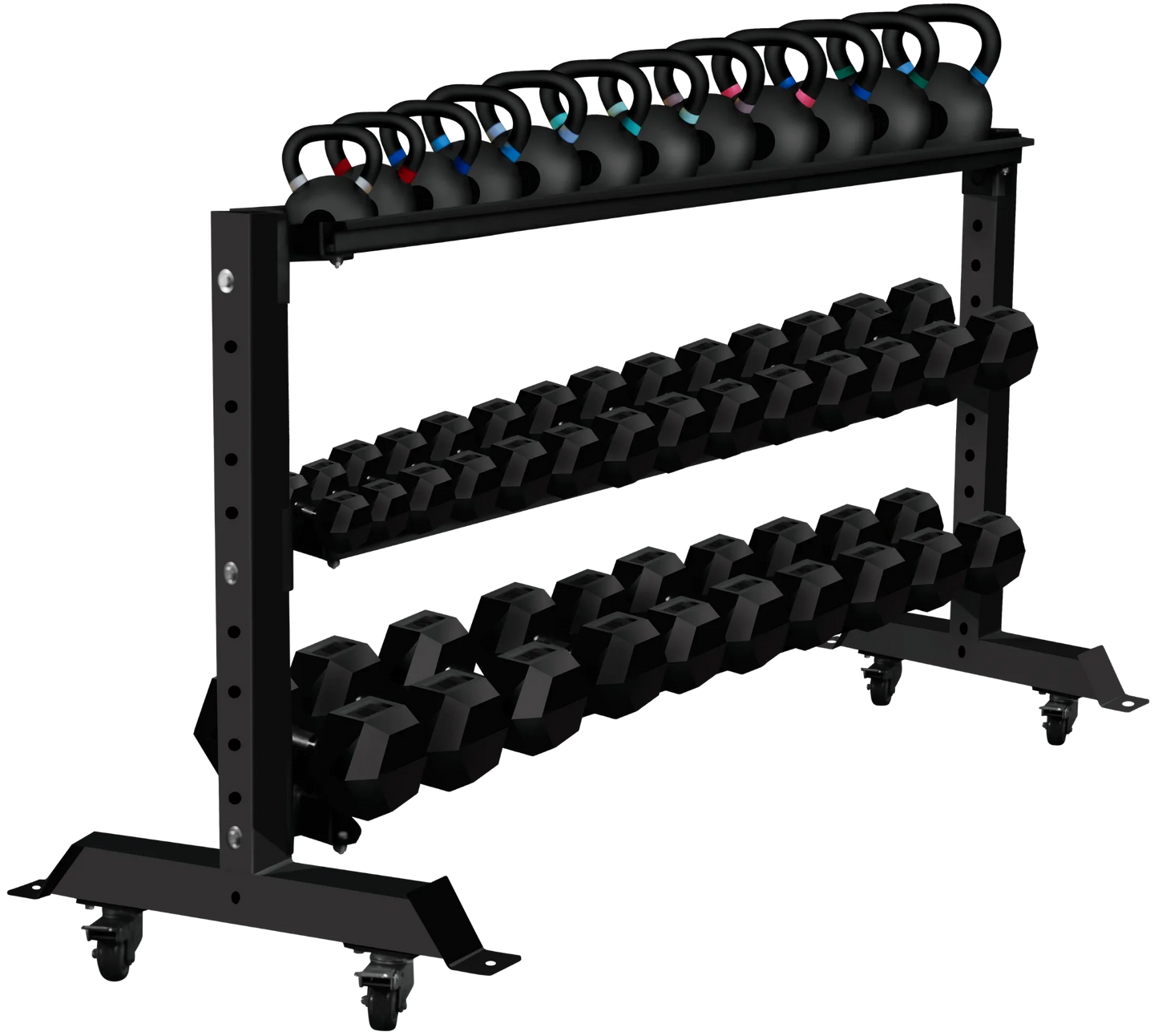 French Fitness Monster Universal Storage System - Angled View