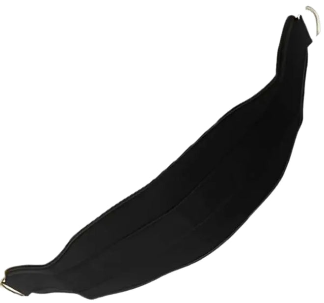 French Fitness EVA Nylon Weightlifting Belt - Close-Up View