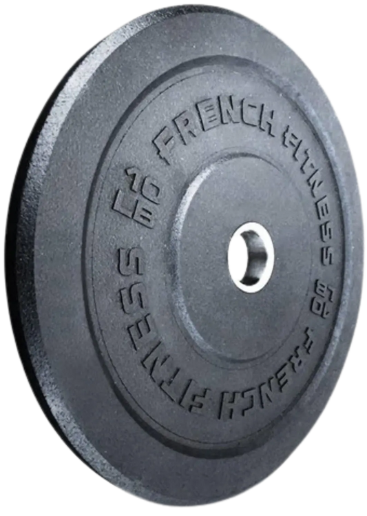 French Fitness Olympic Bumper Plate 10 lbs - Crumb Rubber (New)