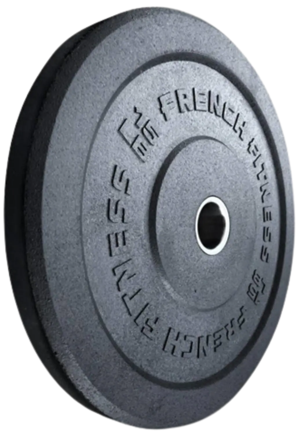 French Fitness Olympic Bumper Plate 15 lbs - Crumb Rubber (New)