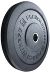French Fitness Olympic Bumper Plate 15 lbs - Crumb Rubber (New)