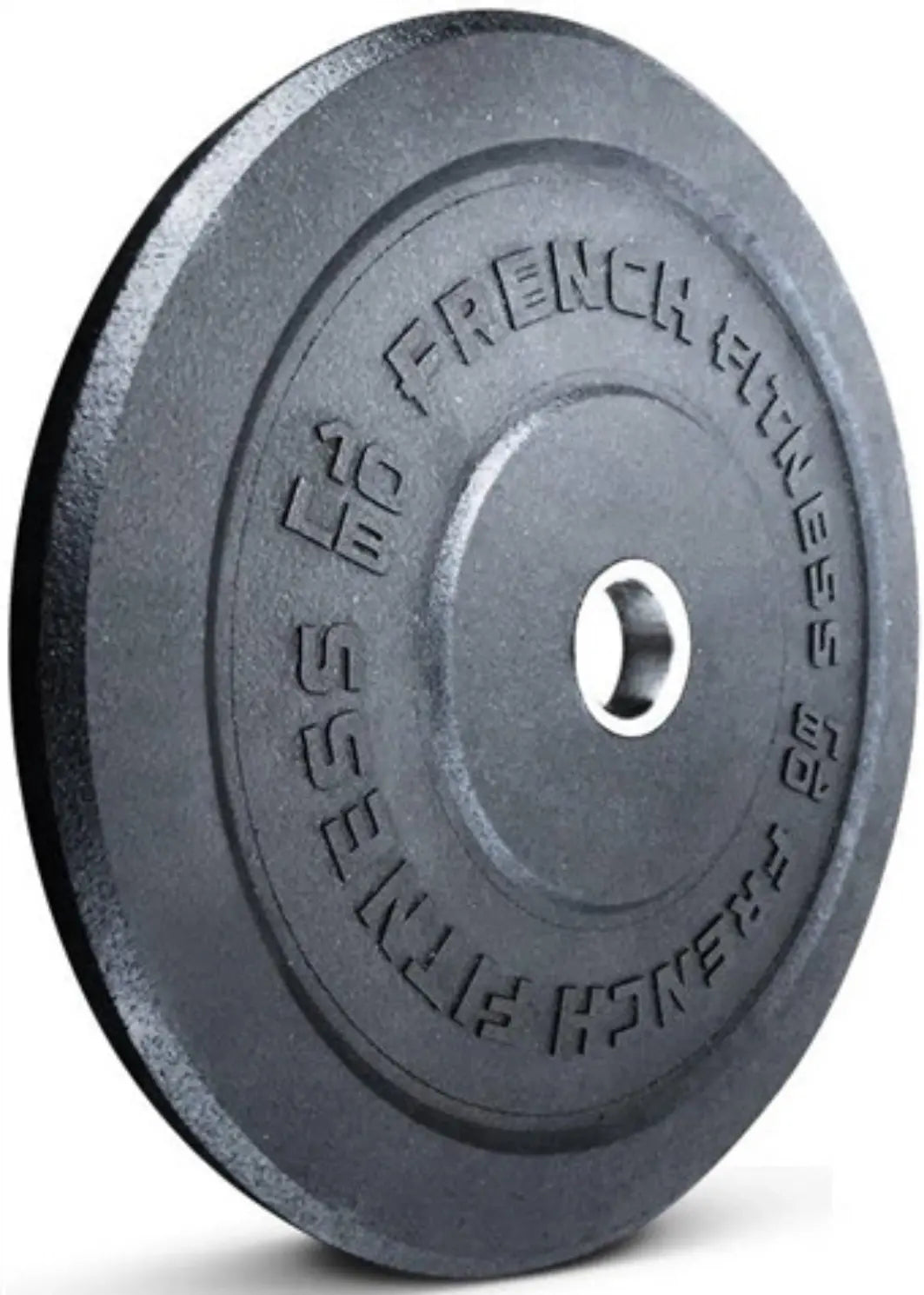 French Fitness Olympic Bumper Plate Set 190 lbs - Crumb Rubber (New)