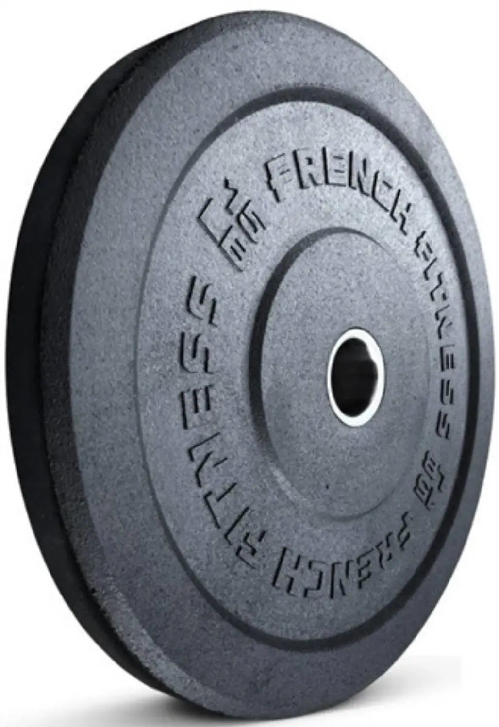 French Fitness Olympic Bumper Plate Set 190 lbs - Crumb Rubber (New)