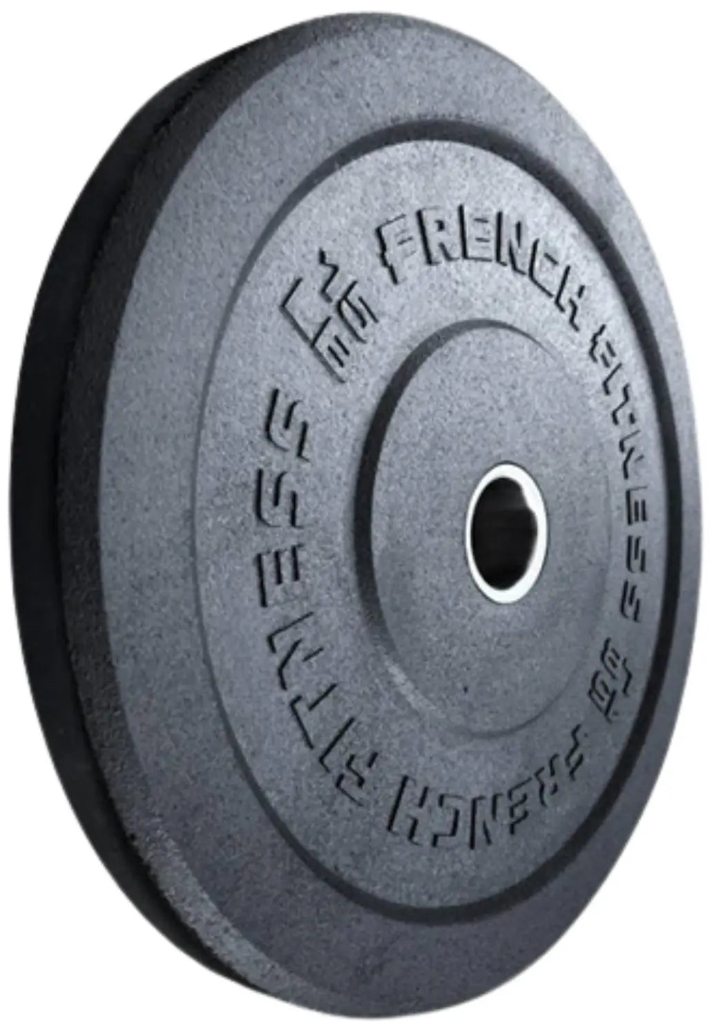 French Fitness Olympic Bumper Plate Set 240 lbs - Crumb Rubber (New)