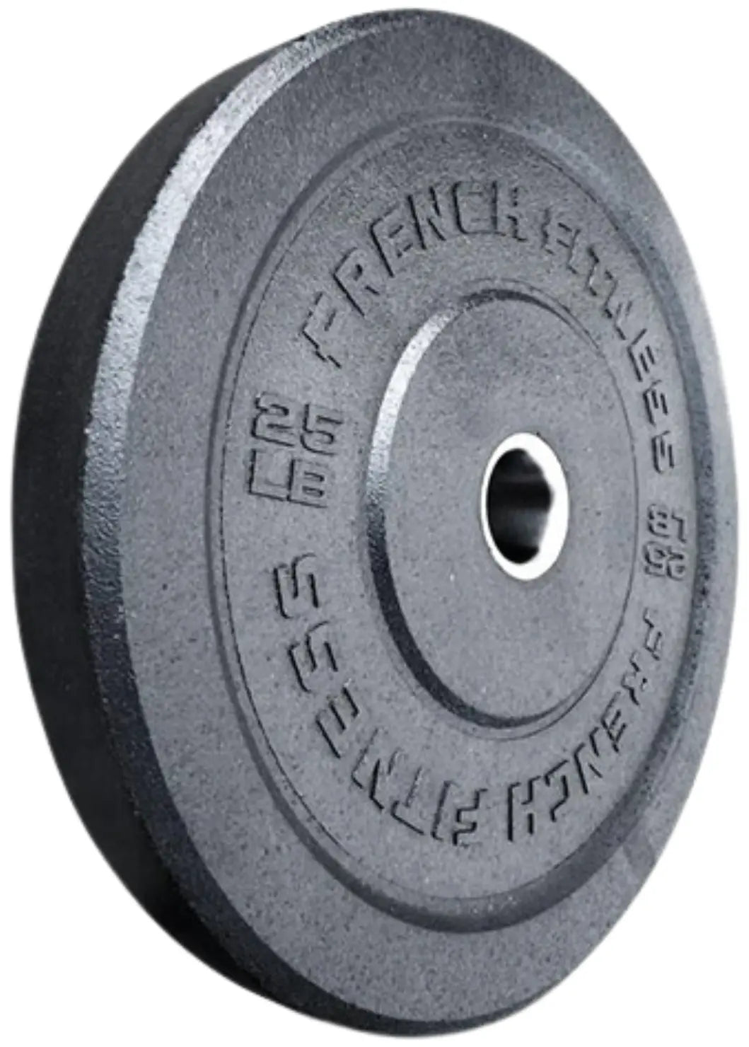 French Fitness Olympic Bumper Plate Set 240 lbs - Crumb Rubber (New)