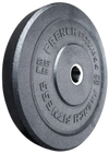 French Fitness Olympic Bumper Plate 25 lbs - Crumb Rubber (New)